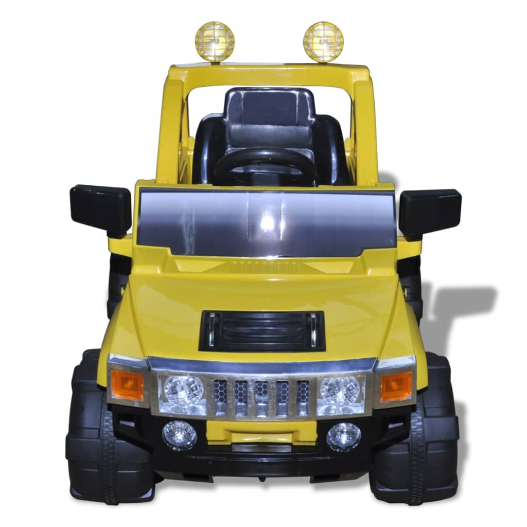 Elektrische Speelgoedauto Voor Kinderen (Geel)