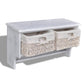 Wandschap 60X23,5X33 Cm Paulowniahout Wit