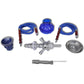 Waterpijp Shisha Met 2 Slangen Blauw
