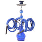 Waterpijp Shisha Met 4 Slangen Blauw