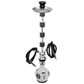 Waterpijp Shisha Met 2 Slangen Zwart Exotisch