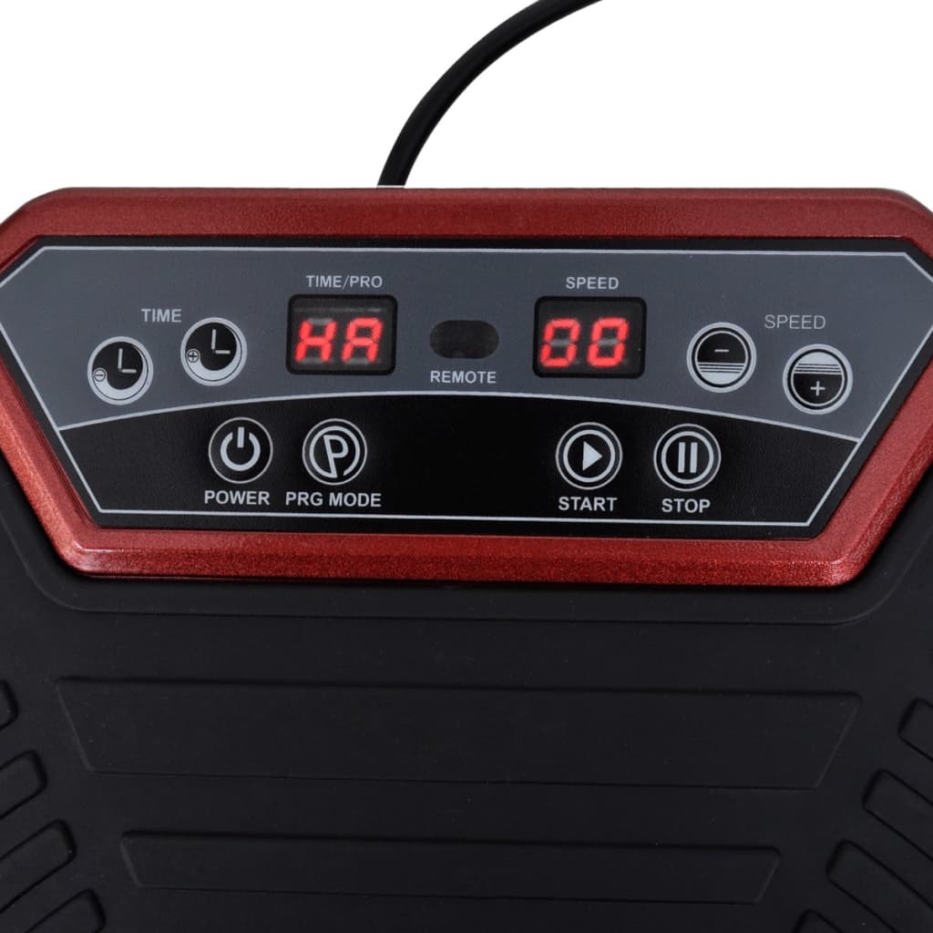 Trilplaat Fitness Small 200W (Rood)