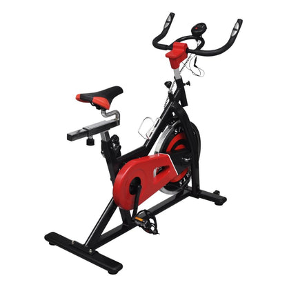 90487 Spinning Bike Fitness Exercise Bike Elliptical Trainer 18 Kg With Pulse