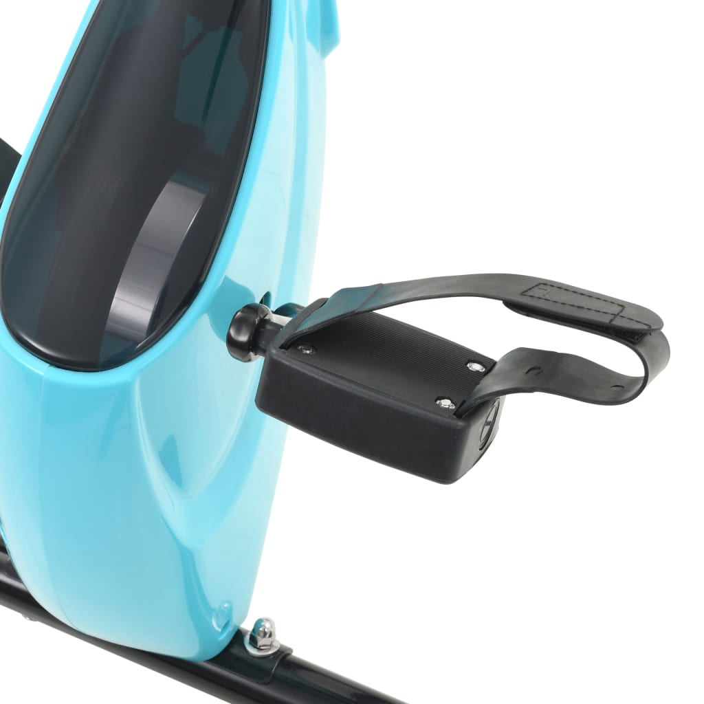 Hometrainer X-Bike Magnetisch Met Hartslagmeter Zwart En Blauw