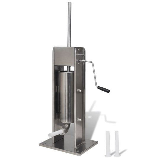 Worstenvuller 5L Verticaal Handmatig + 3 Vulbuizen