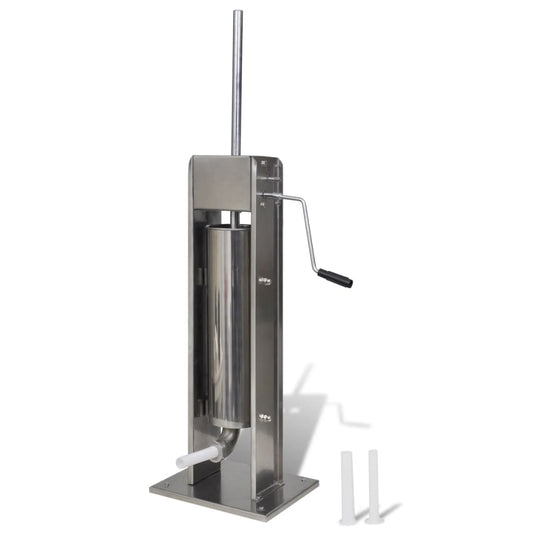 Worstenvuller 7L Verticaal Handmatig + 3 Vulbuizen