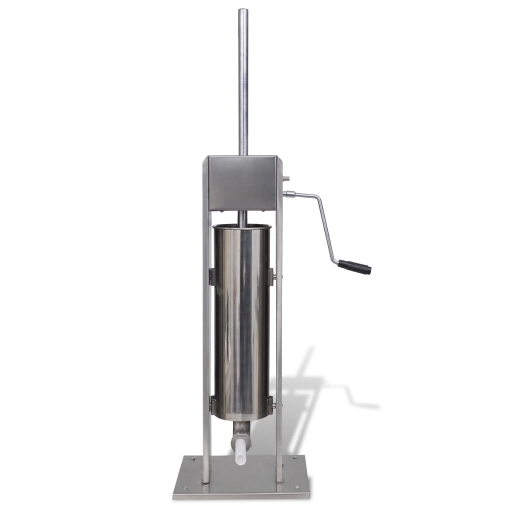 Worstenvuller 7L Verticaal Handmatig + 3 Vulbuizen