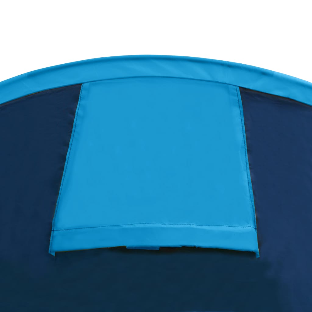 Tent Voor 4 Personen Marineblauw/Lichtblauw