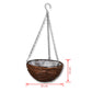Hangbak Wilgenhout Met Voering En Ketting 4 Stuks