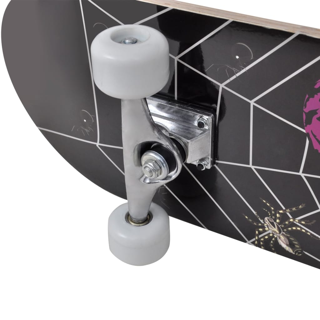 Ovaal Skateboard Met Spinnen Design 9-Laags Esdoorn Hout 8&quot;