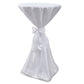 Statafelhoes Met Strik 60Cm Wit (2 Stuks)