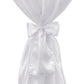Statafelhoes Met Strik 70Cm Wit (2 Stuks)