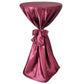 Statafelhoes Met Strik 60Cm Bordeauxrood (2 Stuks)