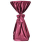 Statafelhoes Met Strik 70Cm Bordeauxrood (2 Stuks)