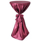 Statafelhoes Met Strik 80Cm Burgundy (2 Stuks)