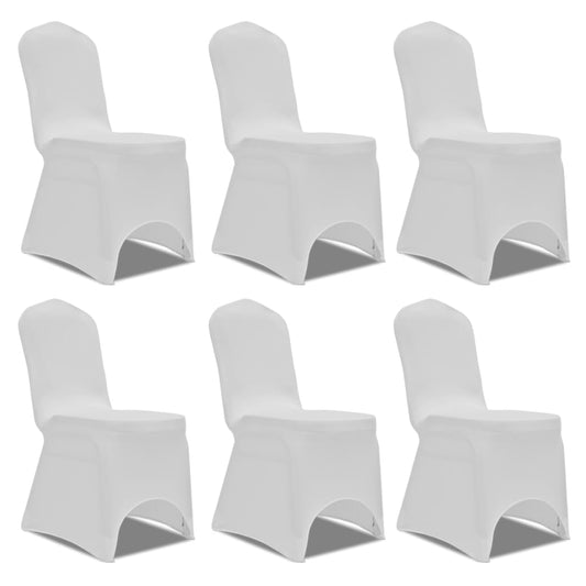 Stoelhoes Stretch Wit (6 Stuks)