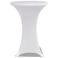Statafelhoes Stretch Ø80Cm Wit (2 Stuks)