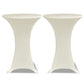 Statafelhoes Stretch Ø60Cm Crème (2 Stuks)