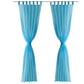 Turquoise Vitrage 140 X 245 Cm 2 Stuks