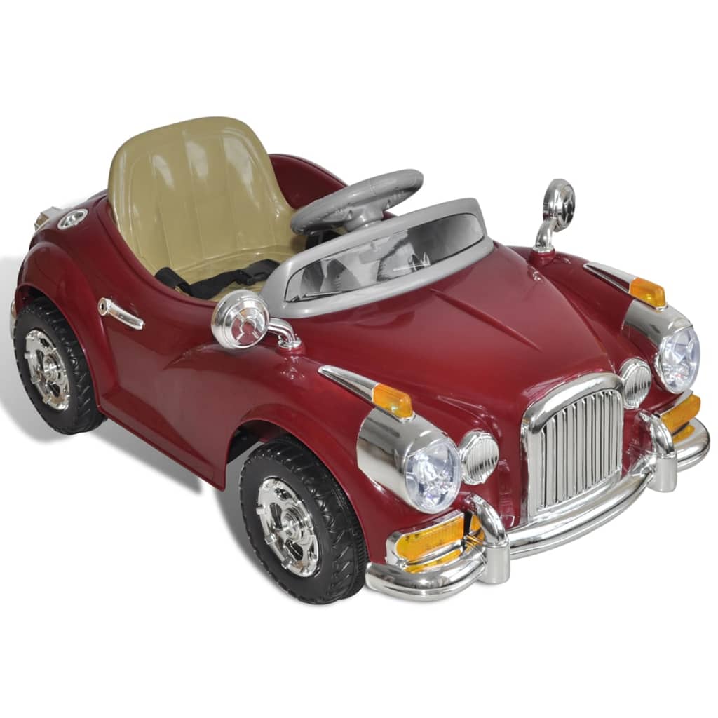 Kinderauto Met Accu Rood