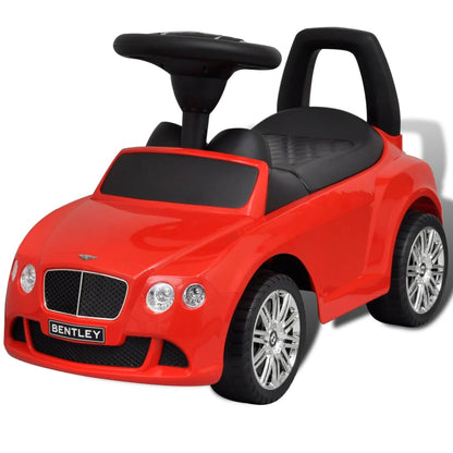 Bentley Loopauto Rood