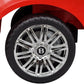 Bentley Loopauto Rood