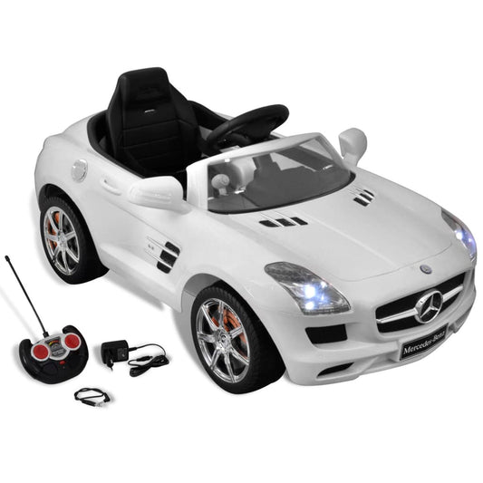 Mercedes Benz Speelgoedauto Met Afstandsbediening (Wit)