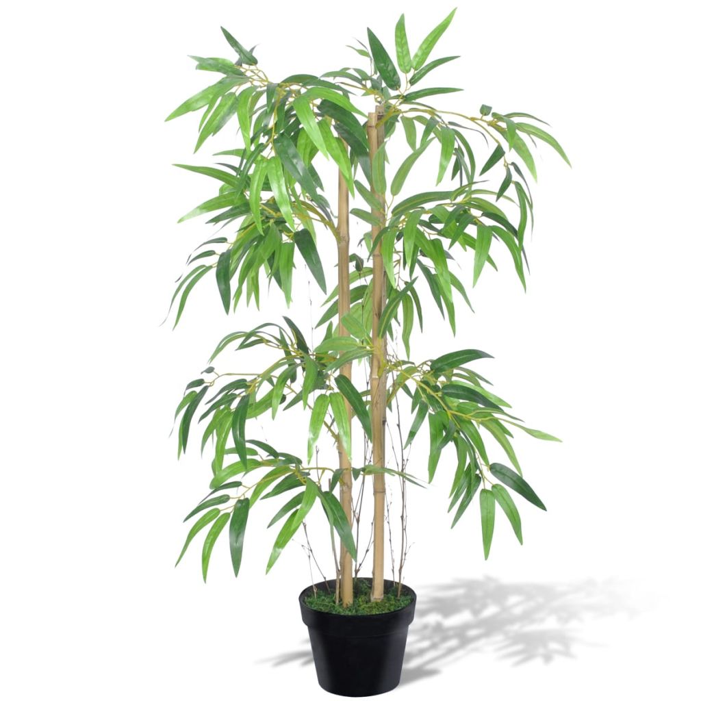 Kunstbamboe &quot;Twiggy&quot; Met Pot 90 Cm