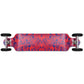 Longboard Drop-Down Met Grote Wielen (Rood / 103 Cm)