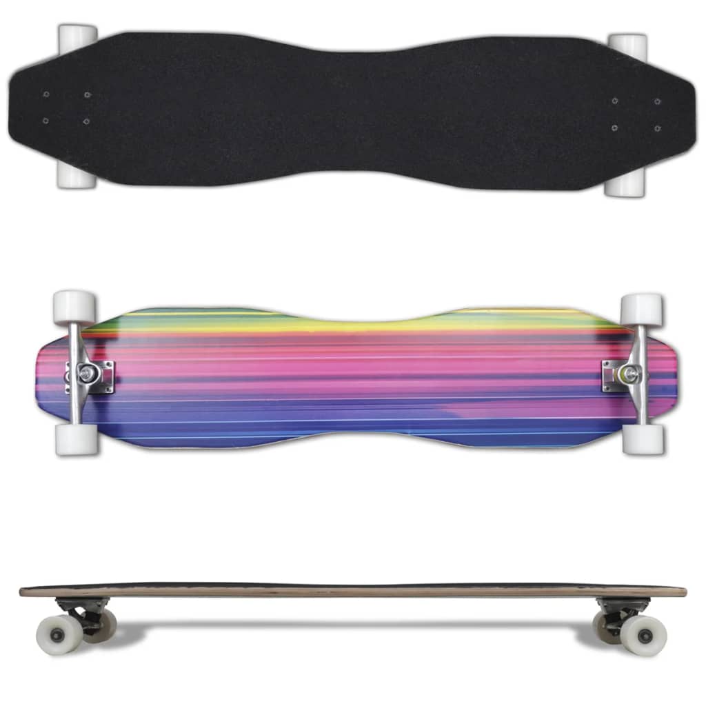 Regenboog 8 Vormig Longboard 104 Cm