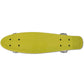 Pennyboard Retro Met Led-Wielen (Geel)