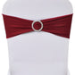 Decoratief Stoellint Met Een Diamant 25 Stuks (Wijnrood)