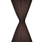 Gordijnen Met Gleuven 135 X 245 Cm Bruin 2 St