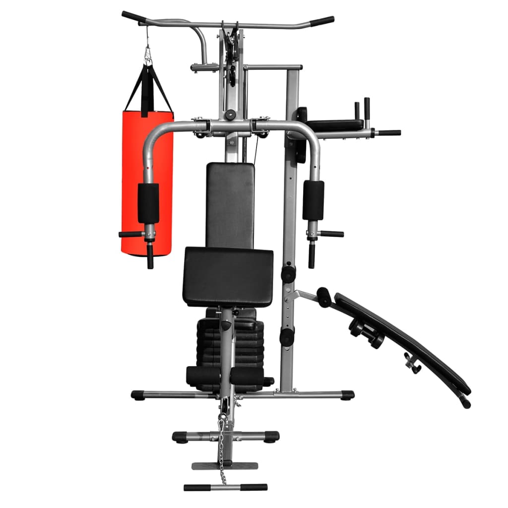 Fitnessapparaat Met 1 Bokszak Multifunctioneel 65 Kg