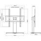 Tv-Beugel Met Basis 400X400 Mm 23&quot; - 55&quot;