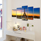 Canvasdoeken Eiffeltoren 200 X 100 Cm