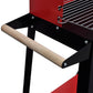 Houtskool Bbq Staand Met 2 Wielen