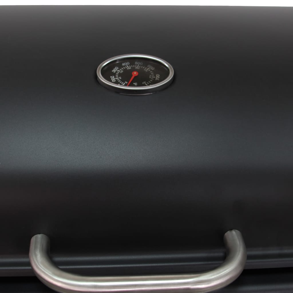Gasbarbecue 6+1 Branders Rvs Zwart