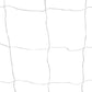 Voetbaldoel Met Net 182X61X122 Cm Staal Wit