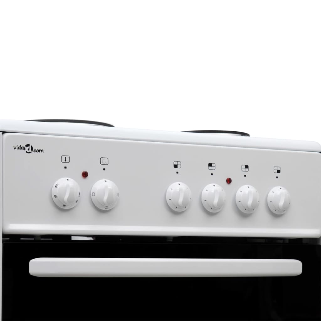 Vrijstaande Elektrische Oven Met 4 Kookplaten 60 X 60 Cm