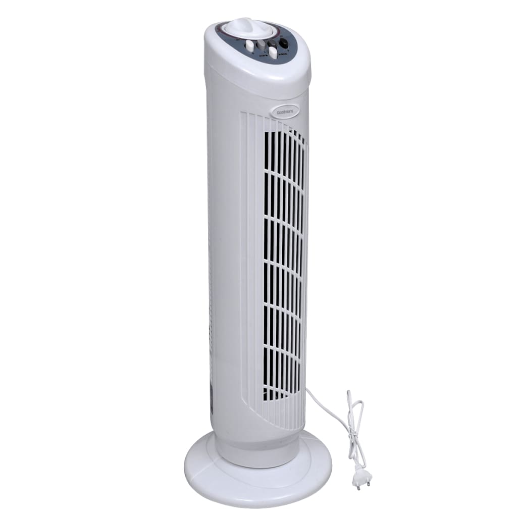 Torenventilator Ronddraaiend Wit 50W