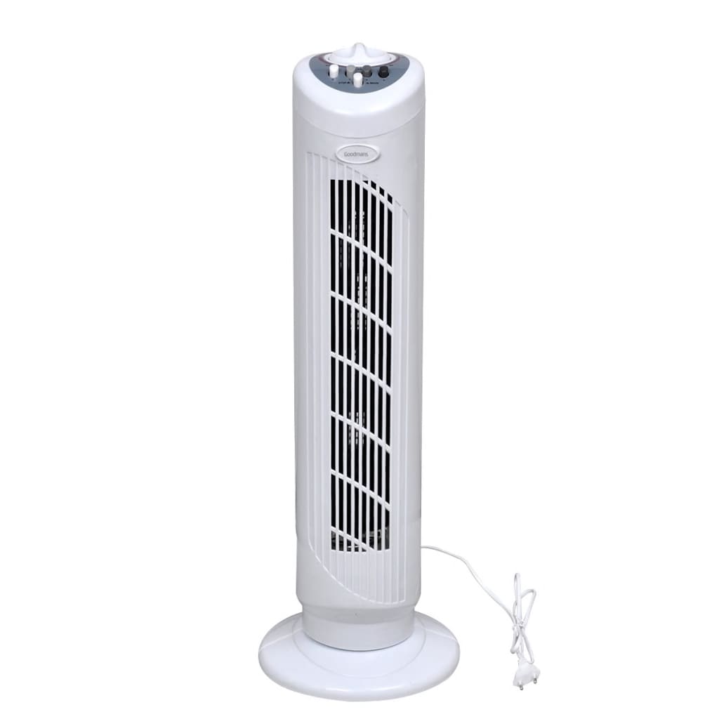 Torenventilator Ronddraaiend Wit 50W