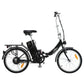 Elektrische Fiets Inklapbaar Met Li-Ion-Accu Aluminiumlegering