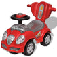 Loopauto Met Duwstang Rood