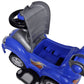 Loopauto Met Duwstang Blauw
