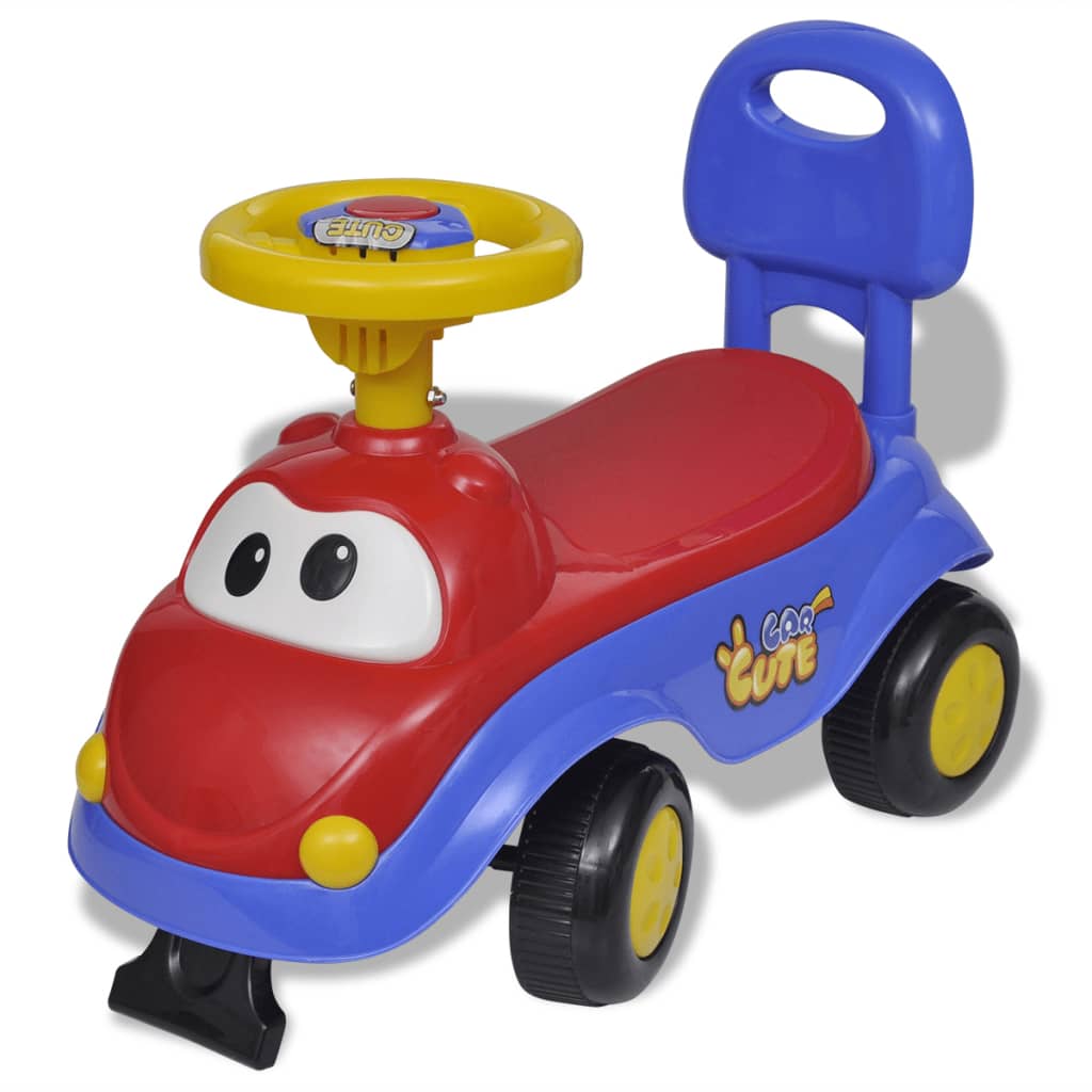 Loopauto (Blauw-Rood)