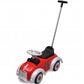 Loopauto Retro Met Duwstang Rood