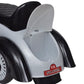 Loopauto Retro Met Duwstang Grijs