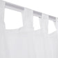 Glasgordijn 290 X 225 Cm Wit 2 Stuks