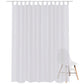 Glasgordijn 290 X 245 Cm Wit 2 Stuks